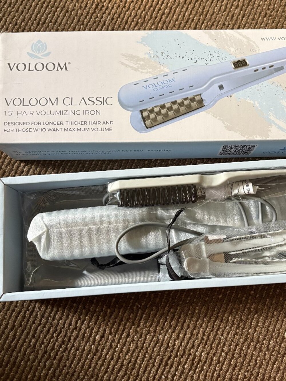 Voloom Classic 1.5" Hair Volumizing Iron